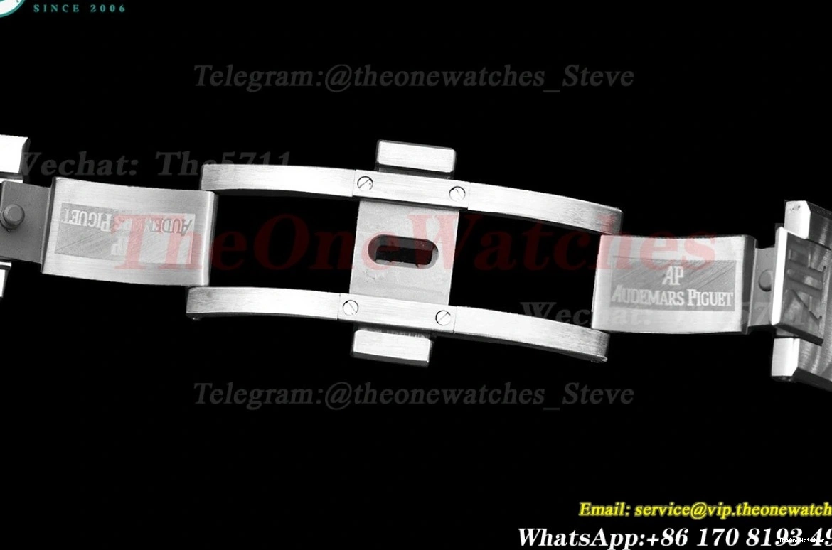 41mm Royal Oak 15400 GDF White SS MY8215 Dial SS 1231